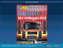 Tablet Screenshot of centromusicalesrl.it